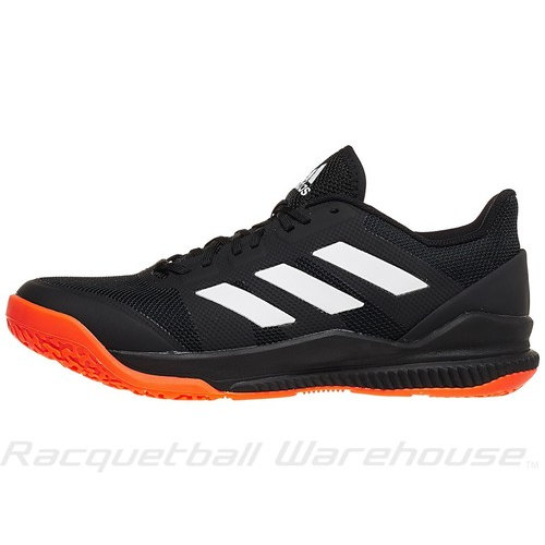 [BRM1901405] 아디다스 스테빌 바운스 슈즈 - Black/White/Orange 맨즈 테니스화  adidas Stabil Bounce Shoes