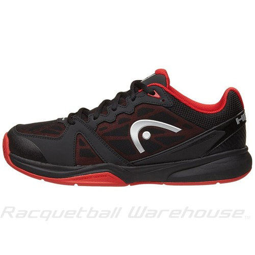 [BRM1904162] 헤드 Revolt 인도어 라켓볼 슈즈 - Black/Red 맨즈 테니스화  HEAD Indoor Racquetball Shoes