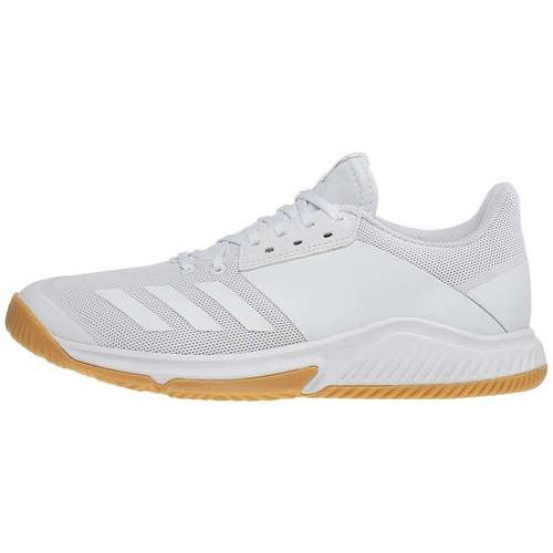 [BRM1925087] 아디다스 크레이지플라이트 팀 슈즈 - White/Gum 우먼스 테니스화  adidas Crazyflight Team Shoes