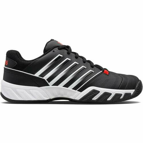 [BRM2039297] 케이스위스 빅샷 라이트 4 테니스화 맨즈 K06989-043 (Black/White/Poppy Red)  K-Swiss BigShot Light Men&#039;s Tennis Shoe