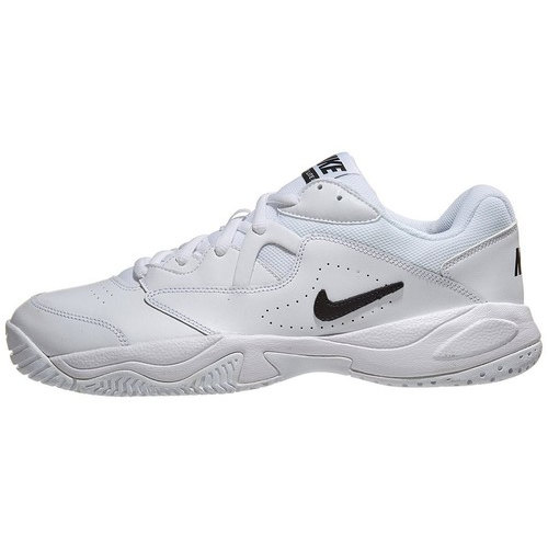 [BRM1907165] 나이키 코트 라이트 2 White/Black 슈즈 맨즈 AR8836-100 테니스화  Nike Court Lite Shoe