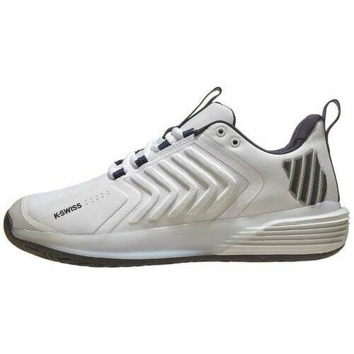 [BRM2001034] 케이스위스 울트라shot 3 White/피코트 슈즈 맨즈 06988-177 테니스화  KSwiss Ultrashot White/Peacoat Shoes
