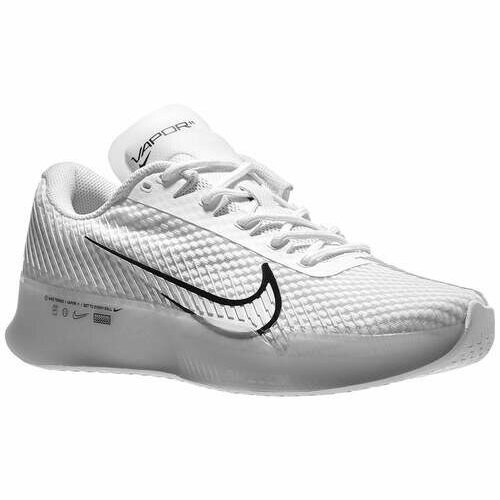 [BRM2121144] 나이키 줌 베이퍼 11 White/Black 슈즈 맨즈 DR6966-101 테니스화  Nike Zoom Vapor Shoe