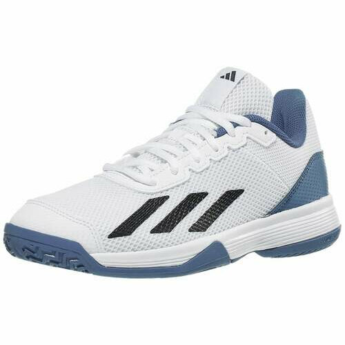 [BRM2156076] 아디다스 Courtflash K White/Black/Blue 주니어 슈즈 Youth 키즈 IG9536 테니스화  adidas Junior Shoes