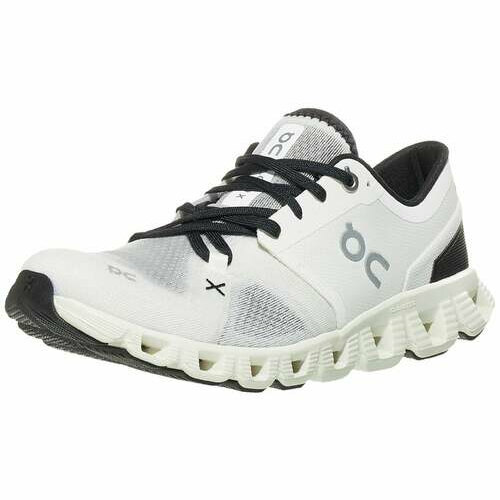 [BRM2158621] 온클라우드 엑스 3 White/Black 슈즈 우먼스 60-98697 테니스화  ON Cloud X Shoes