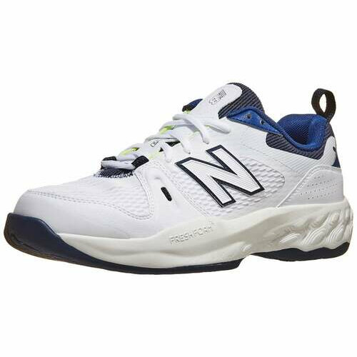 [BRM2176249] 뉴발란스 MC 1007 4E White/Navy 슈즈 맨즈 MC1007WT4E 테니스화  New Balance Shoes