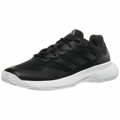 [BRM2178415] 아디다스 게임코트 2 Black/Silver 슈즈 우먼스 ID1494 테니스화  adidas GameCourt Shoes