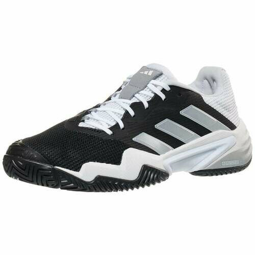 [BRM2178432] 아디다스 바리케이드 13 Black/White/Grey 슈즈 맨즈 IF0466 테니스화  adidas Barricade Shoes