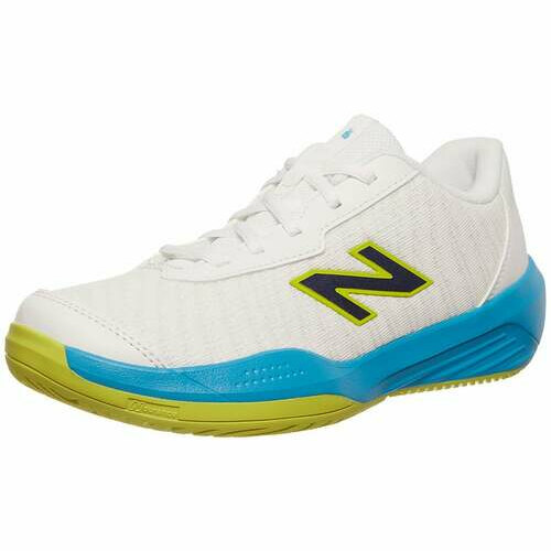 [BRM2182179] 뉴발란스 996v5 White/Blue/Yellow 주니어 슈즈 Youth 키즈 KC996QU5 테니스화  New Balance Junior Shoe