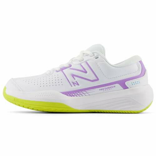 [BRM2182370] 뉴발란스 WC 696v5 D White/Purple 슈즈 우먼스 WCH696K5D 테니스화  New Balance Shoe