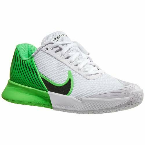 [BRM2183046] 나이키 베이퍼 프로 2 White/Black/Green 슈즈 우먼스 DR6192-105 테니스화  Nike Vapor Pro Shoe