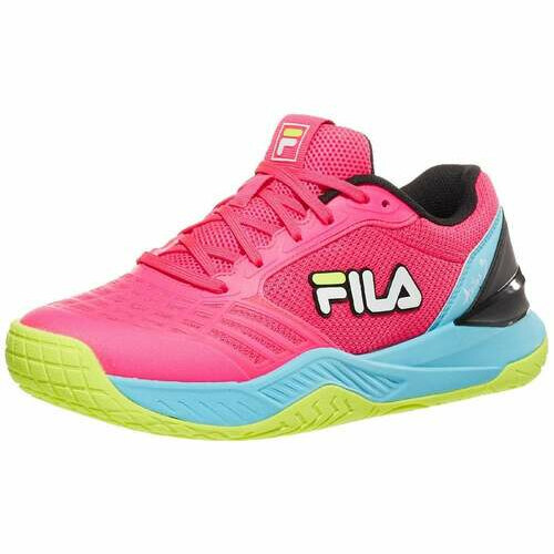[BRM2183787] 필라 Axilus 3 Pink/Blue/Yellow 슈즈 우먼스 5TM01993-693 테니스화  Fila Shoes