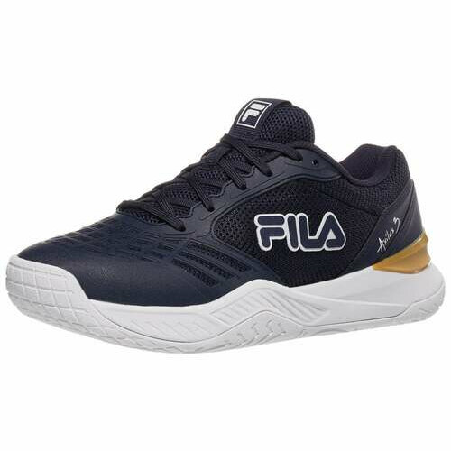 [BRM2186303] 필라 Axilus 3 Navy/White/Wheat 슈즈 우먼스 5TM01993-475 테니스화  Fila Shoes