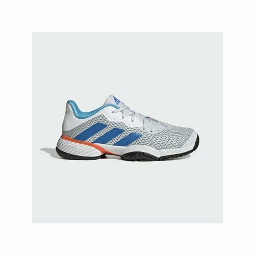 [BRM2065451] 아디다스 바리케이드 주니어 테니스화- Grey/White/Blue 키즈 Youth GW4972 테니스화 Adidas Barricade Junior Tennis Shoe-