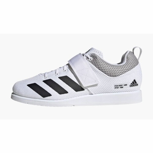 [BRM2076714] 아디다스 파워리프트 5 역도화 맨즈 GY8919 (Ftwr White / Core Black Gray Two) Adidas Powerlift Weightlifting Shoes