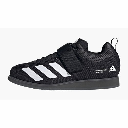 [BRM2078382] 아디다스 파워리프트 5 역도화 맨즈 GY8918 (Core Black / Ftwr White Gray Six) Adidas Powerlift Weightlifting Shoes