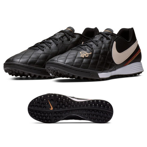 [BRM1900136] 나이키 티엠포 레전드X 7 아카데미 Ronaldinho #10 터프 슈즈 맨즈 AQ2218-027 축구화 (Black)  Nike Tiempo LegendX Academy Turf Shoes