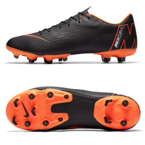 [BRM1901152] 나이키 머큐리얼 베이퍼 XII 아카데미 MG 축구화 맨즈 AH7375-081 (Black/Orange)  Nike Mercurial Vapor Academy Soccer Shoes
