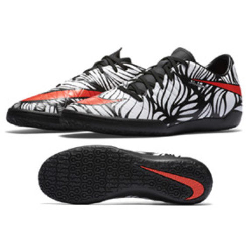[BRM1902758] 나이키 네이마르 하이퍼베놈 펠론 II 인도어 축구화 맨즈 820187-061 (Black/White/Bright Crimson)  Nike Neymar HyperVenom Phelon Indoor Soccer Shoes