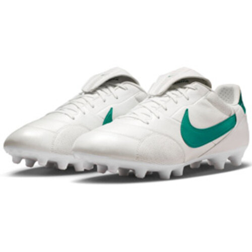 [BRM2186373] 나이키  프리미어 III FG 축구화 맨즈 HM0265-102 (Metallic White/Mystic Green)  Nike Premier Soccer Shoes