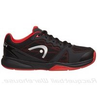 [BRM1904162] 헤드 Revolt 인도어 라켓볼 슈즈 - Black/Red 맨즈 테니스화  HEAD Indoor Racquetball Shoes