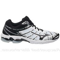 [BRM1907214] 미즈노 웨이브 Voltage 슈즈 - Black/Silver 맨즈 테니스화  Mizuno Wave Shoes