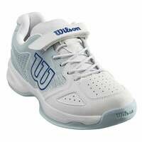 [BRM2039279] 윌슨 Kaos 주니어 테니스화 키즈 Youth WRS325490 (White/Blue)  Wilson Junior Tennis Shoe
