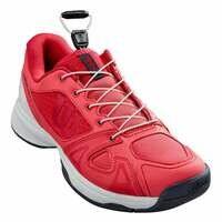 [BRM2039409] 윌슨 러시 프로 QL 주니어 테니스화 키즈 Youth WRS324980 (White/Pink)  Wilson Rush Pro Junior Tennis Shoe