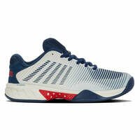 [BRM2136583] 케이스위스 하이퍼코트 익스프레스 2 테니스화 맨즈 K06613-146 (White/Blue)  KSwiss Hypercourt Express Men&#039;s Tennis Shoe