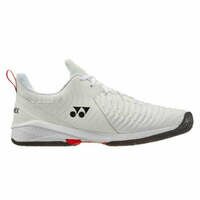 [BRM2153098] 요넥스 파워 쿠션 Sonicage 3 테니스화 맨즈 SHTS2WEX (White/Red)  Yonex Power Cushion Men&#039;s Tennis Shoe