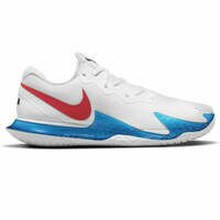 [BRM2168796] 나이키 줌 베이퍼 케이지 4 Rafa 테니스화 맨즈 DD1579-113 (White/Red/Blue)  Nike Zoom Vapor Cage Men&#039;s Tennis Shoe