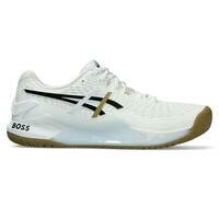 [BRM2180055] 아식스 젤 레졸루션 9 엑스 휴고보스 테니스화 맨즈 1041A453-100 (White/Black)  Asics Gel Resolution X HUGO BOSS Men&#039;s Tennis Shoe