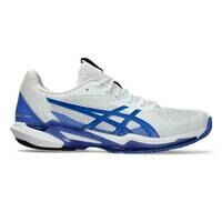 [BRM2184858] 아식스 솔루션 스피드 FF 3 테니스화 맨즈 1041A438-100 (White/Tuna Blue)  Asics Solution Speed Men&#039;s Tennis Shoe