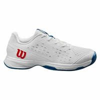 [BRM2186648] 윌슨 러시 프로 주니어 테니스화 키즈 Youth WRS333000 (White/Blue)  Wilson Rush Pro Junior Tennis Shoe