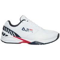 [BRM1937843] 필라 발리 존 White/Navy/Red 슈즈 맨즈 1PM00594-125 테니스화 Fila Volley Zone Shoes
