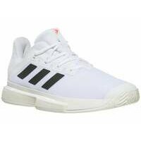 [BRM2027187] 아디다스 솔매치 바운스 White/Black/Red 슈즈 맨즈 H69211 테니스화  adidas SoleMatch Bounce Shoe