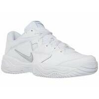 [BRM2055512] 나이키 코트 라이트 2 White/Silver 슈즈 우먼스 AR8838-101 테니스화  Nike Court Lite Shoe