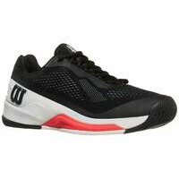 [BRM2086755] 윌슨 러시 프로 4.0 Black/White/Red 슈즈 맨즈 WRS328320 테니스화  Wilson Rush Pro Shoe