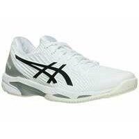 [BRM2087570] 아식스 솔루션 스피드 FF 2 White/Black 슈즈 우먼스 1042A136-100 테니스화  Asics Solution Speed Shoes