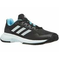 [BRM2149009] 아디다스 게임코트 2 Black/Silver 슈즈 우먼스 HQ8477 테니스화  adidas GameCourt Shoes