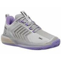 [BRM2155141] 케이스위스 울트라shot 3 클레이 Raindrops/Purple Wom&#039;s 슈즈 우먼스 98415-028-M 테니스화  KSwiss Ultrashot Clay Shoe