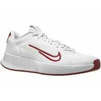 나이키 베이퍼 라이트 2 White/Noble 레드 슈즈 맨즈 DV2018-102 테니스화  Nike Vapor Lite Red Shoe