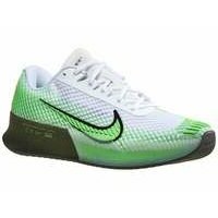 [BRM2179120] 나이키 줌 베이퍼 11 White/Black/Green 슈즈 맨즈 DR6966-106 테니스화  Nike Zoom Vapor Shoe