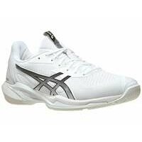 [BRM2181325] 아식스 솔루션 스피드 FF 3 White/Black 슈즈 맨즈 1041A438-101 테니스화  Asics Solution Speed Shoes