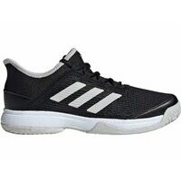 [BRM2010843] 아디다스 아디제로 클럽 K 주니어 키즈 테니스화 Black/White/Grey Youth EF0601  Adidas Adizero Club Junior Kids Tennis Shoes