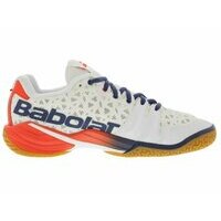 [BRM2010959] 바볼라트 쉐도우 투어 Pickleball 슈즈 White/Blue 맨즈 30S2001-1005 테니스화  Babolat Shadow Tour Shoes
