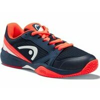 [BRM2010996] 헤드 Juniors 스프린트 2.5 다크 Blue/Neon 레드 테니스화 키즈 Youth 275109-020  Head Sprint Dark Red Tennis Shoes