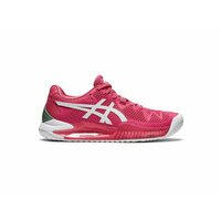 [BRM2011036] 아식스 젤 레졸루션 8 핑크 Camo/White 슈즈 우먼스 1042A072-702 테니스화  Asics Gel Resolution Pink Shoe
