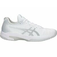 [BRM2011113] 아식스 솔루션 스피드 FF 테니스화 White/Silver 우먼스 1042A002-100  Asics Solution Speed Tennis Shoes