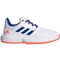 [BRM1965121] 아디다스 코트잼 XJ 주니어 테니스화 키즈 Youth FV4123 (WHITE/ROYAL)  Adidas CourtJam Junior Tennis Shoe
